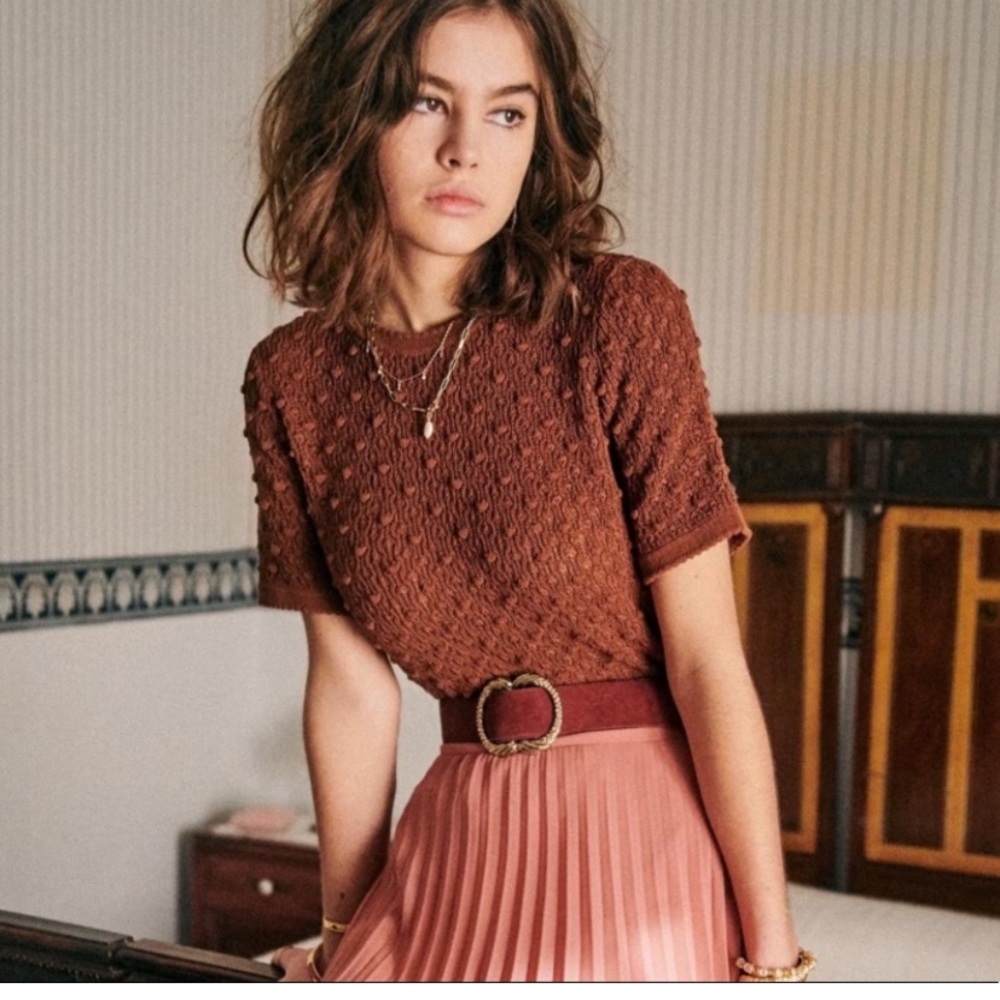 Sezane knit sweater